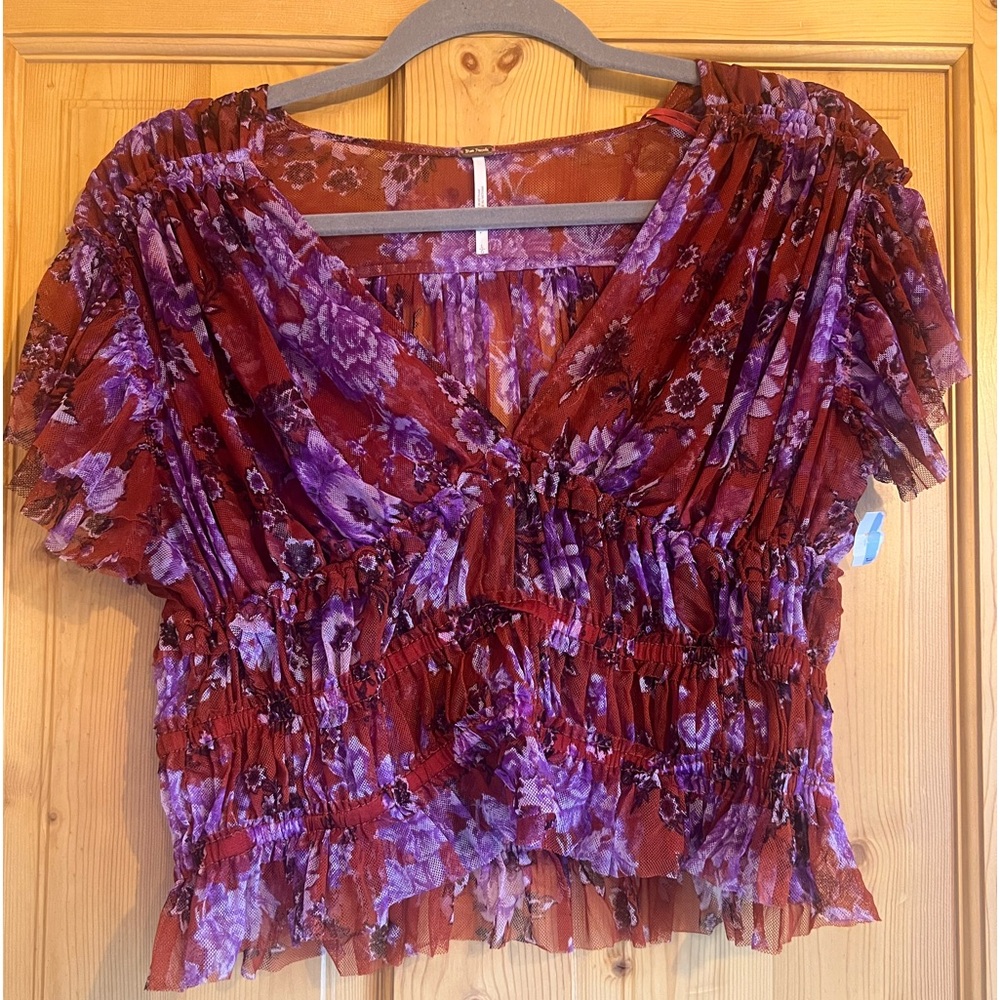 NWT FREE PEOPLE TOP SZ L